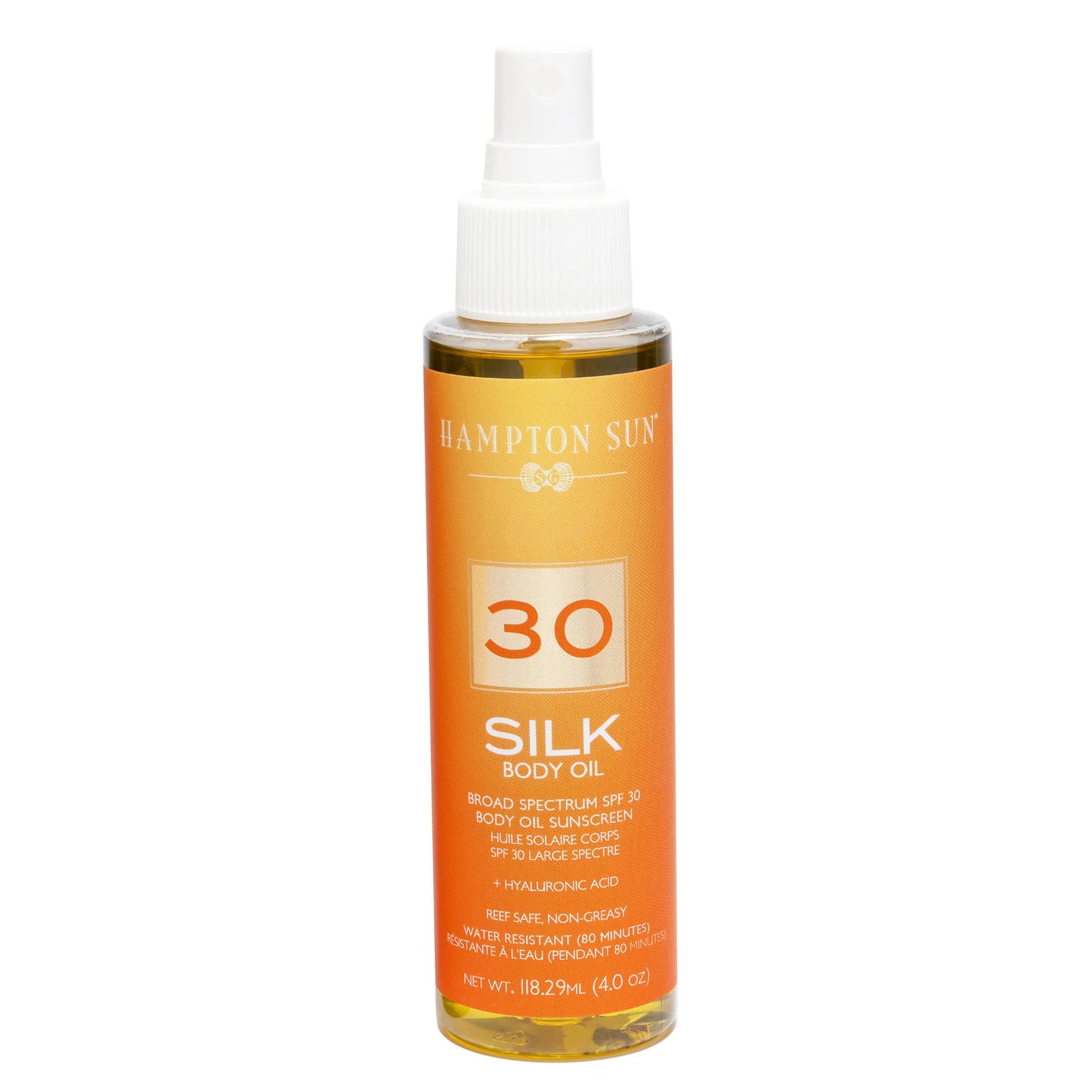 Sunscreen- SPF 30 Silk Body Oil