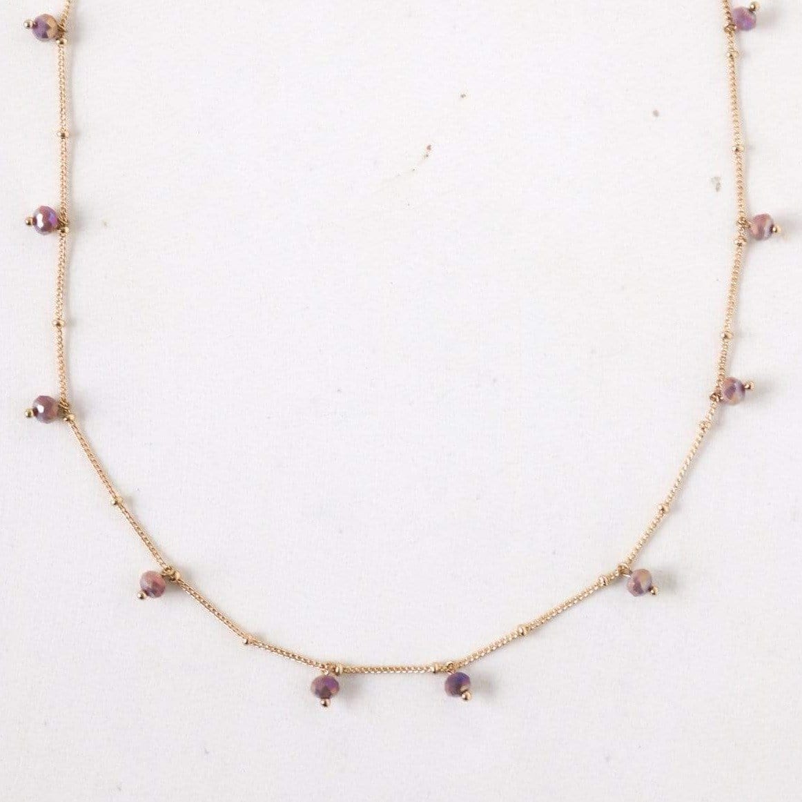Necklace- Dot Crystal