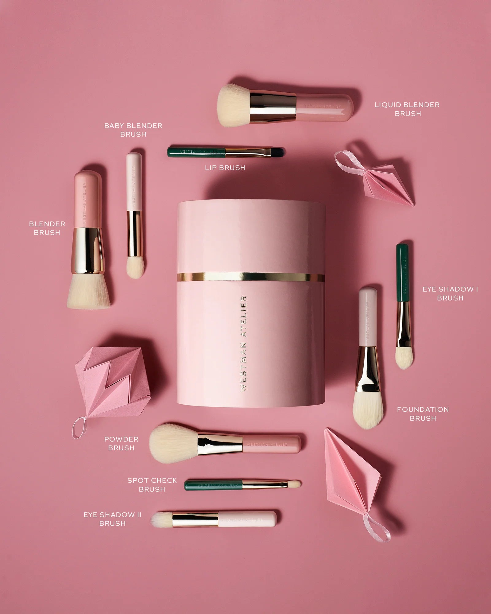 Holiday Kit- The Complete Petite Makeup Brush Collection – Pipton