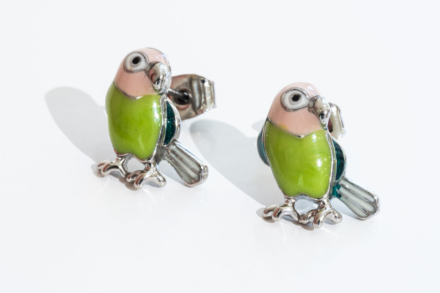 Earrings- CZ Chic Parrot