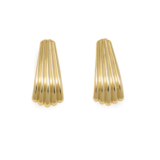 Earring- The Gold Ripple