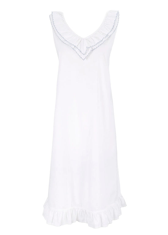 Nightgown- Lulie Cotton Ruffle