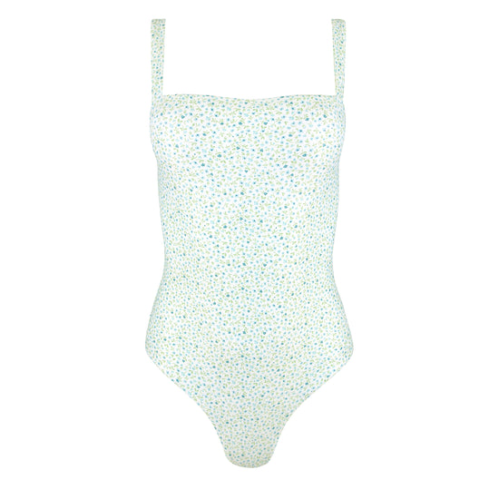 Swimwear- Hibiscus Ditsy Floral One Piece