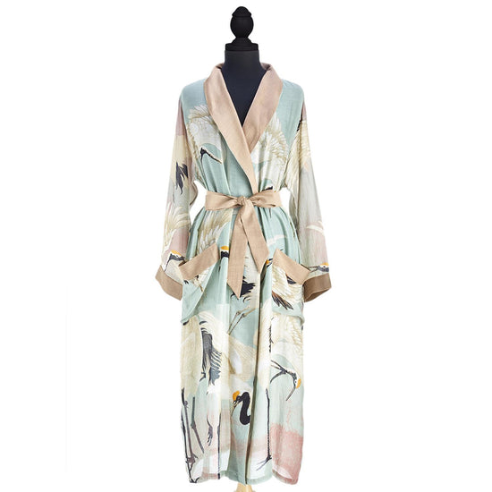 Robes- Heron Gown Aqua