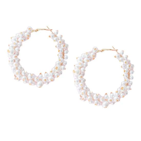Earrings- Pearl Clusters