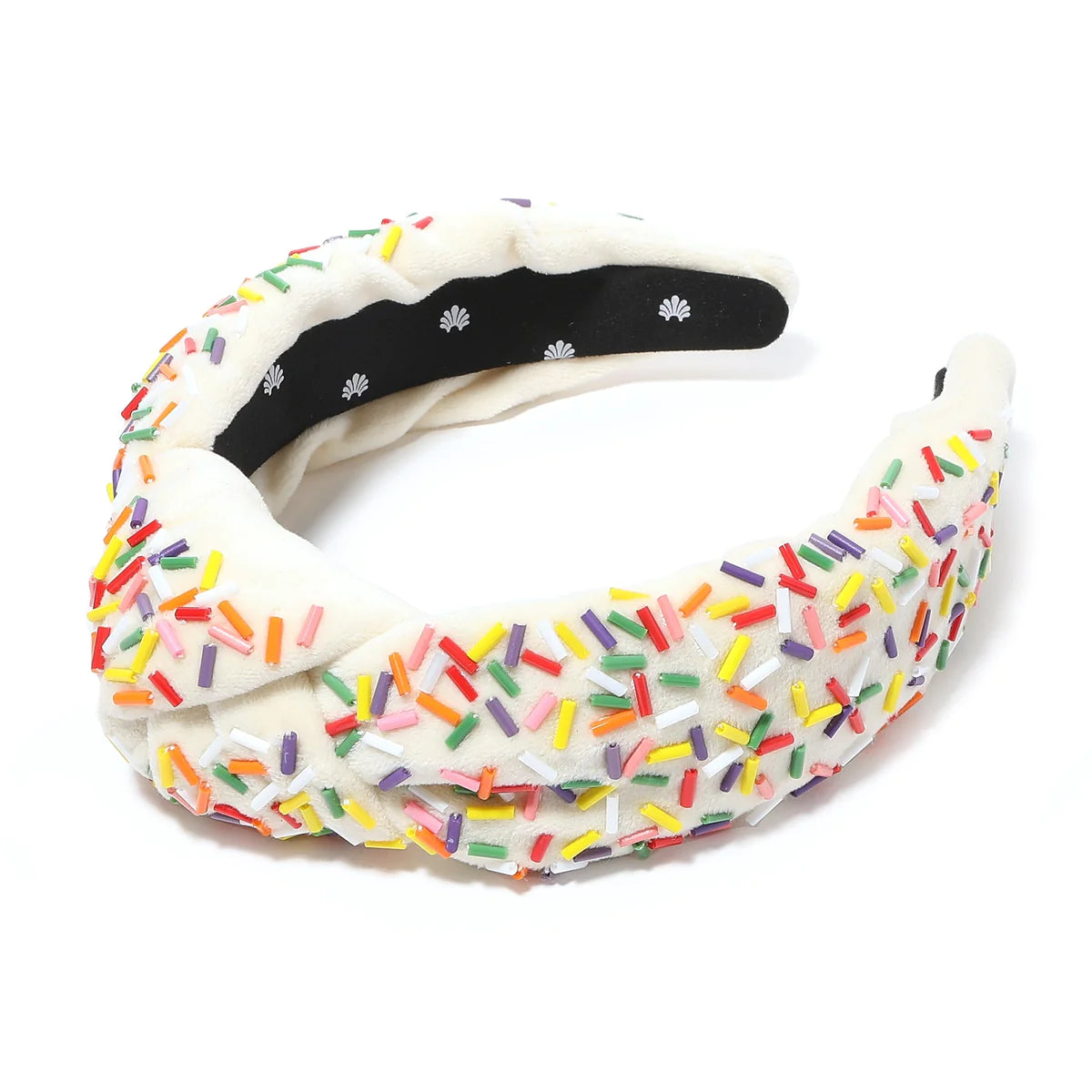 Headband- Beaded Birthday Cake Headband