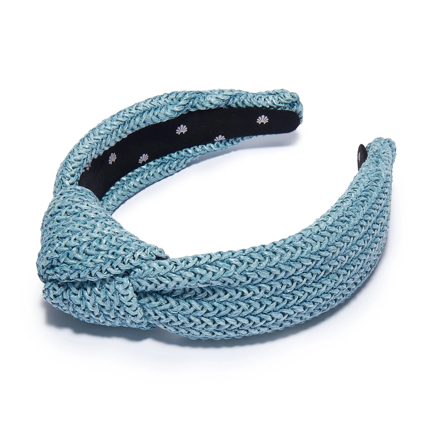 Headband- Braided Raffia Knotted Headband