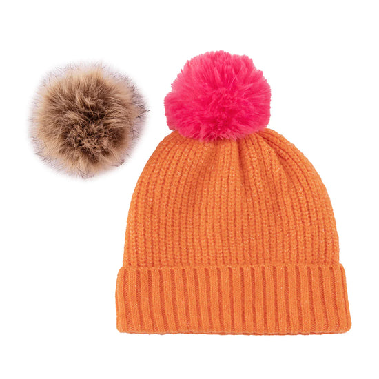 Hat-Pick a Pom Beanie