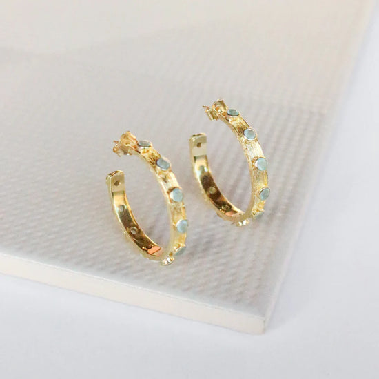 Earrings-Sorrento Hoop Earrings