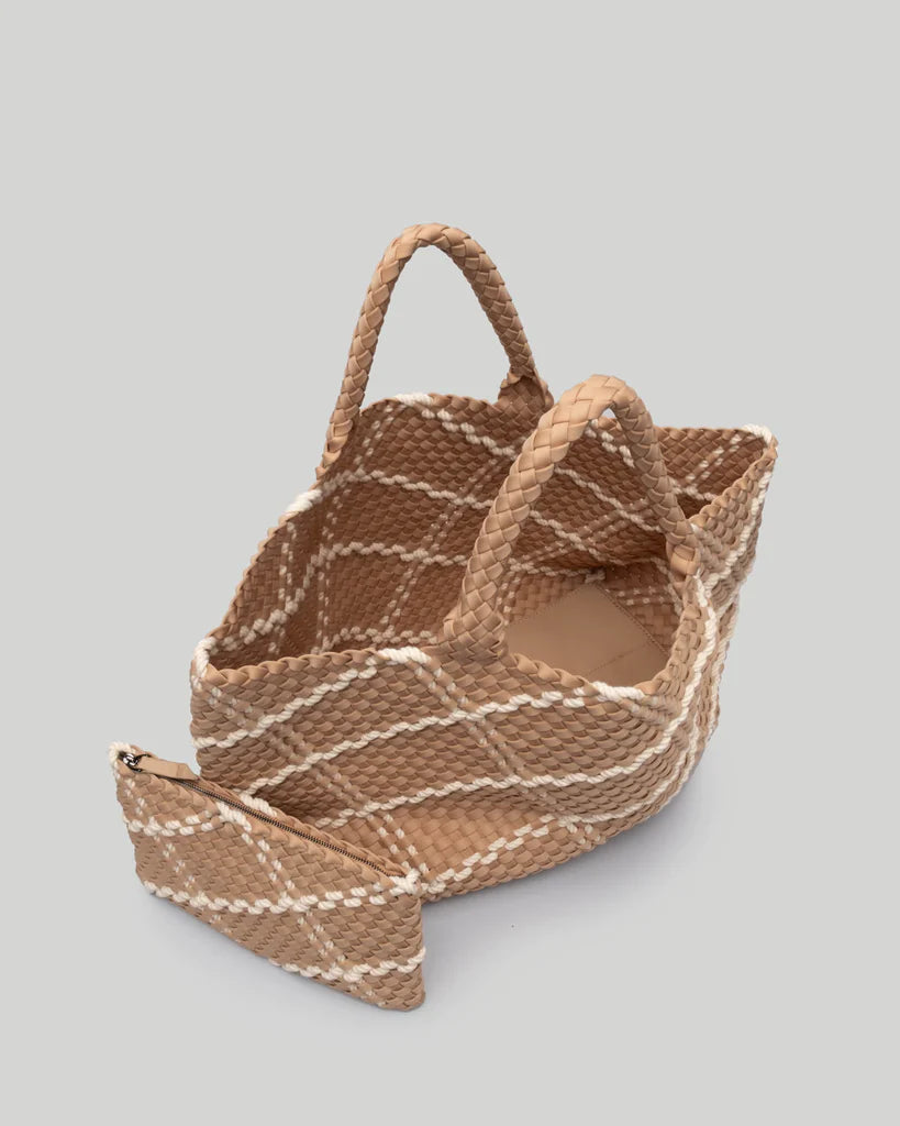 St. Barths Large Rope Tote-Camel