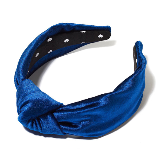 Headband- Velvet Electric Blue