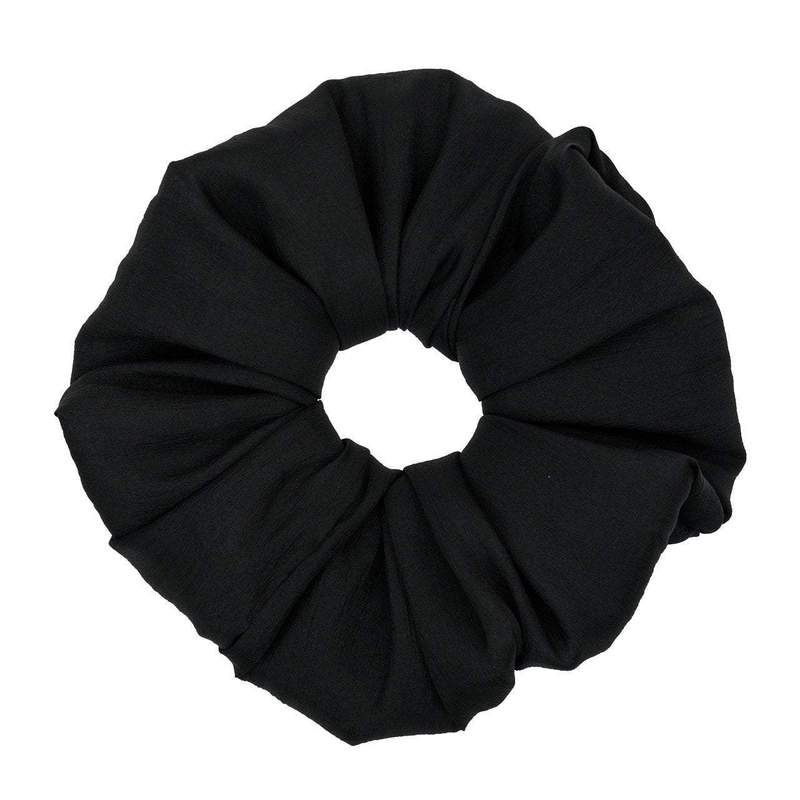 Load image into Gallery viewer, DINNER SCRUNCHIE - BLACK
