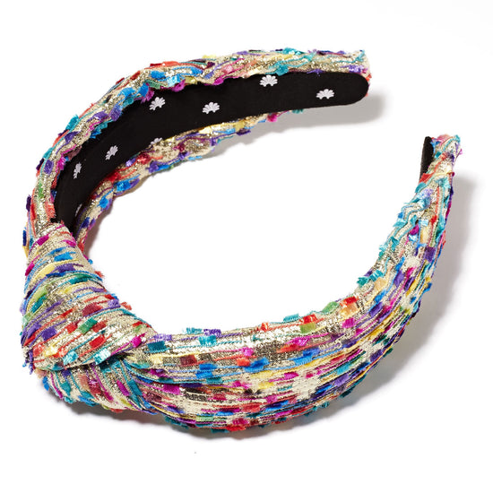 Headband-Shimmer Confetti Gold