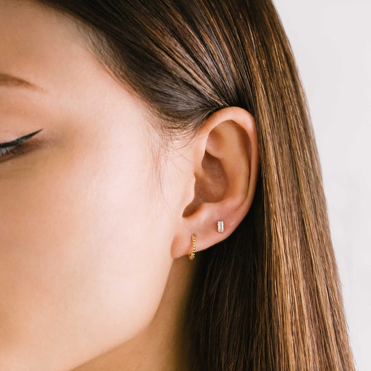 Load image into Gallery viewer, Earrings- Mia Duet Ear Stack
