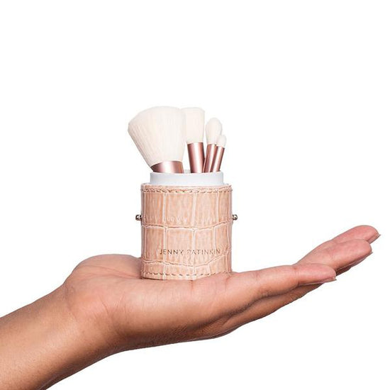 Load image into Gallery viewer, Makeup Brushes- Petites (rose gold)
