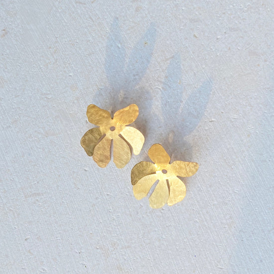 Earrings- Wee Gold Tahiti